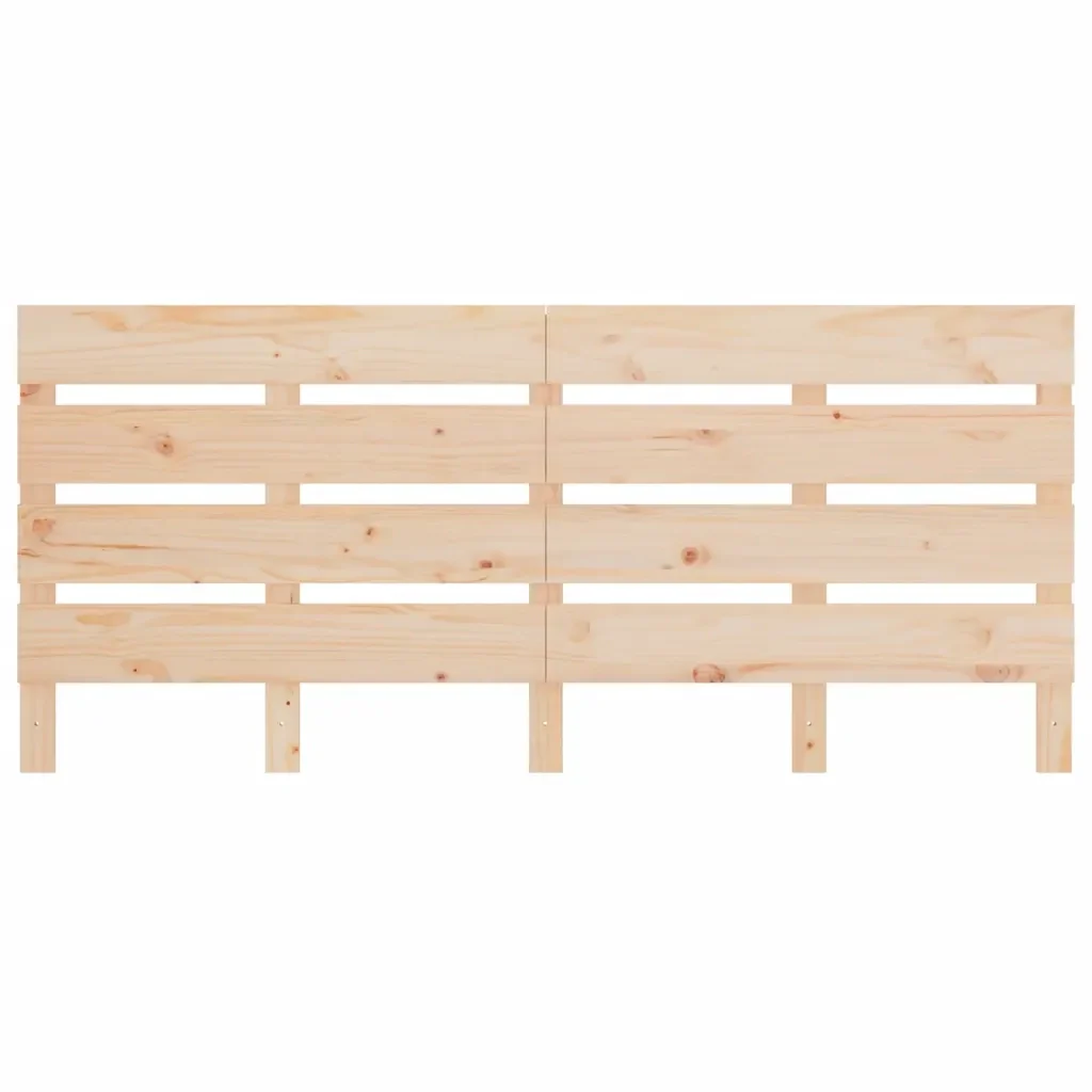 Letto matrimoniale | Letto per adulti | Giroletto senza Materasso 200x200 cm in Legno Massello di Pino - Image 10