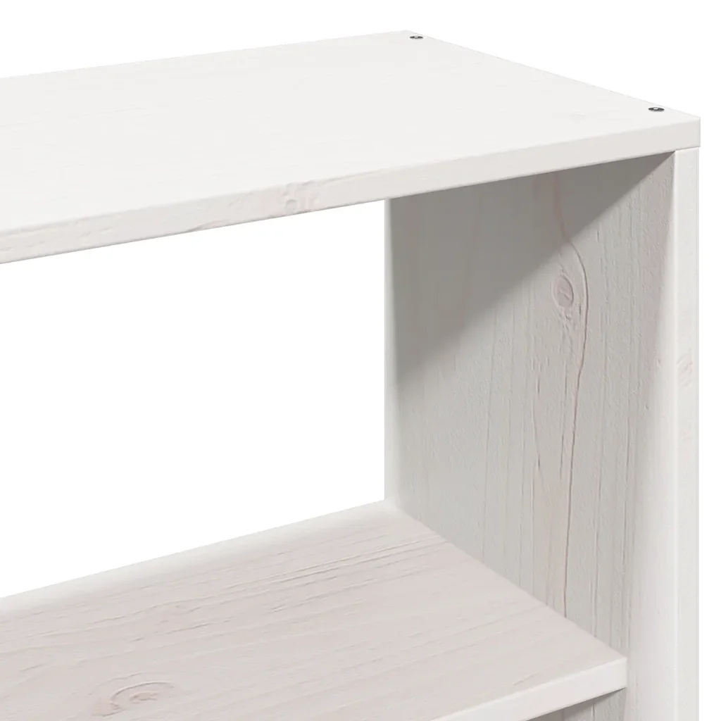 Letto matrimoniale | Letto per adulti | Giroletto senza Materasso Bianco 160x200 cm Legno Massello Pino - Image 10