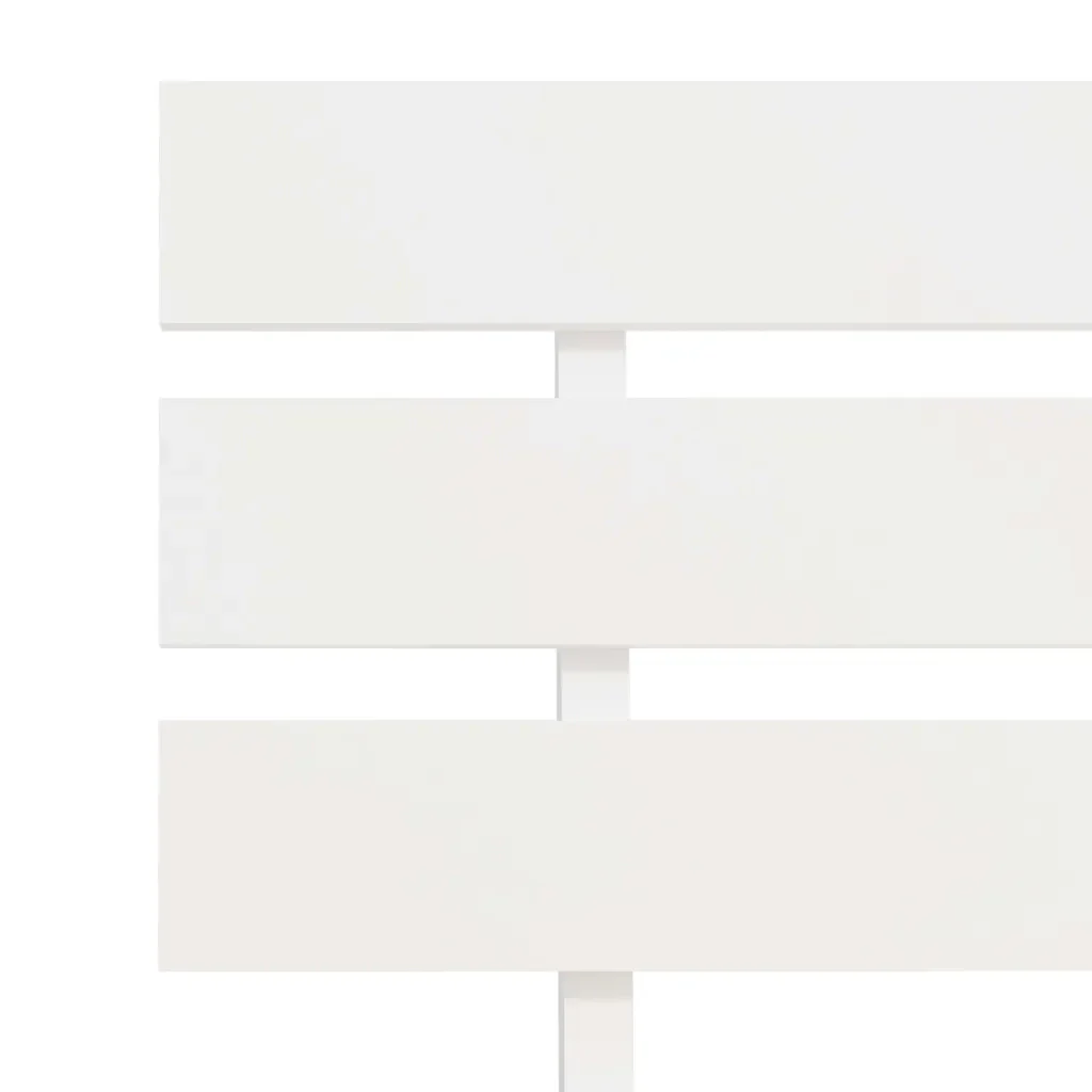 Letto matrimoniale | Letto per adulti | Giroletto senza Materasso Bianco 160x200 cm Legno Massello Pino - Image 6