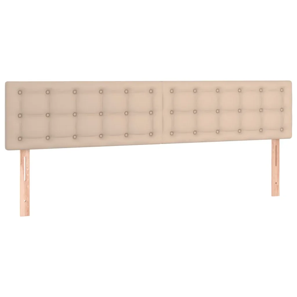 Letto matrimoniale | Letto per adulti | Giroletto senza Materasso Cappuccino 120x190 cm in Similpelle - Image 8