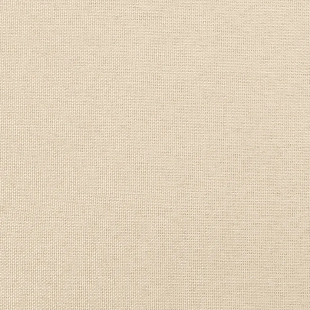 Letto matrimoniale | Letto per adulti | Giroletto senza Materasso Crema 120x190cm in Tessuto - Image 8