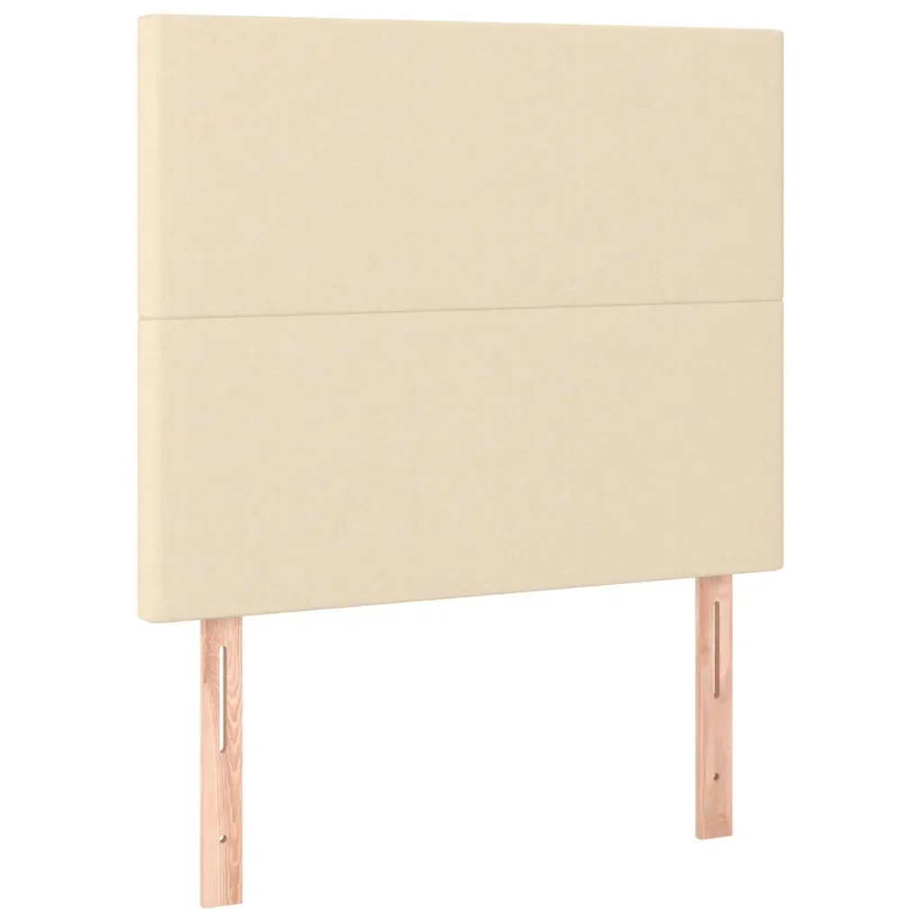 Letto matrimoniale | Letto per adulti | Giroletto senza Materasso Crema 120x200 cm Tessuto - Image 9