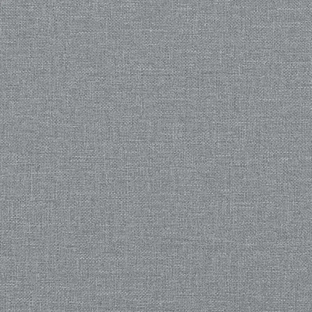 Letto matrimoniale | Letto per adulti | Giroletto senza Materasso Grigio Chiaro 120x190 cm in Tessuto - Image 8