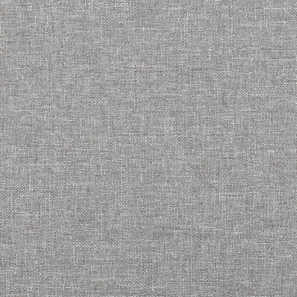 Letto matrimoniale | Letto per adulti | Giroletto senza Materasso Grigio Chiaro 120x190 cm in Tessuto - Image 8