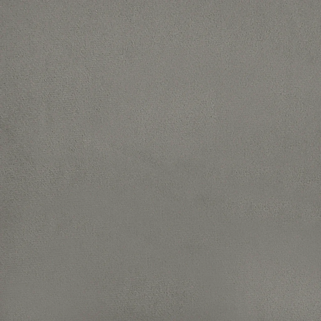 Letto matrimoniale | Letto per adulti | Giroletto senza Materasso Grigio Chiaro 140x200 cm Velluto - Image 8
