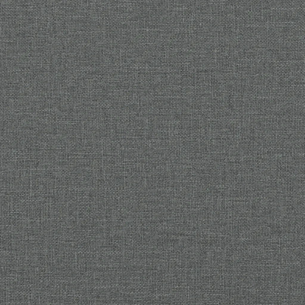 Letto matrimoniale | Letto per adulti | Giroletto senza Materasso Grigio Scuro 120x190 cm in Tessuto - Image 8