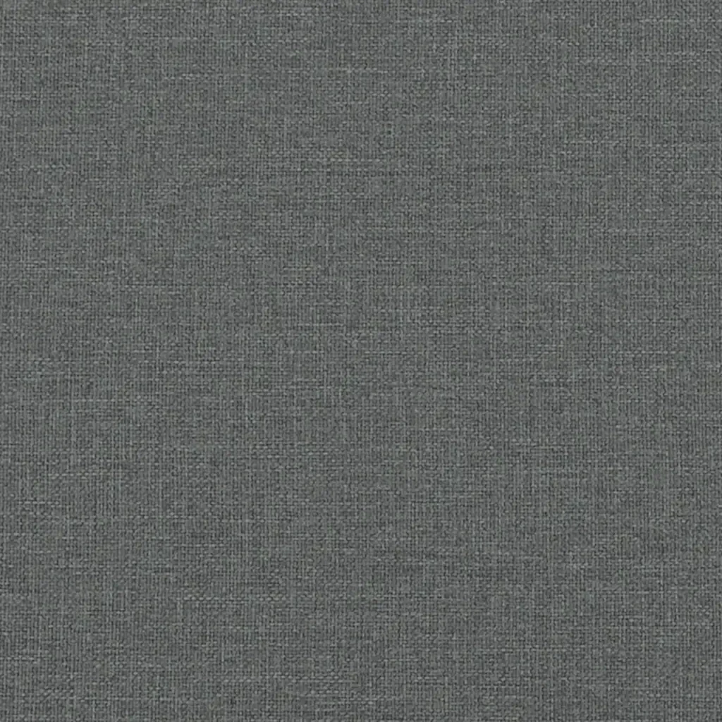 Letto matrimoniale | Letto per adulti | Giroletto senza Materasso Grigio Scuro 180x200 cm Tessuto - Image 8