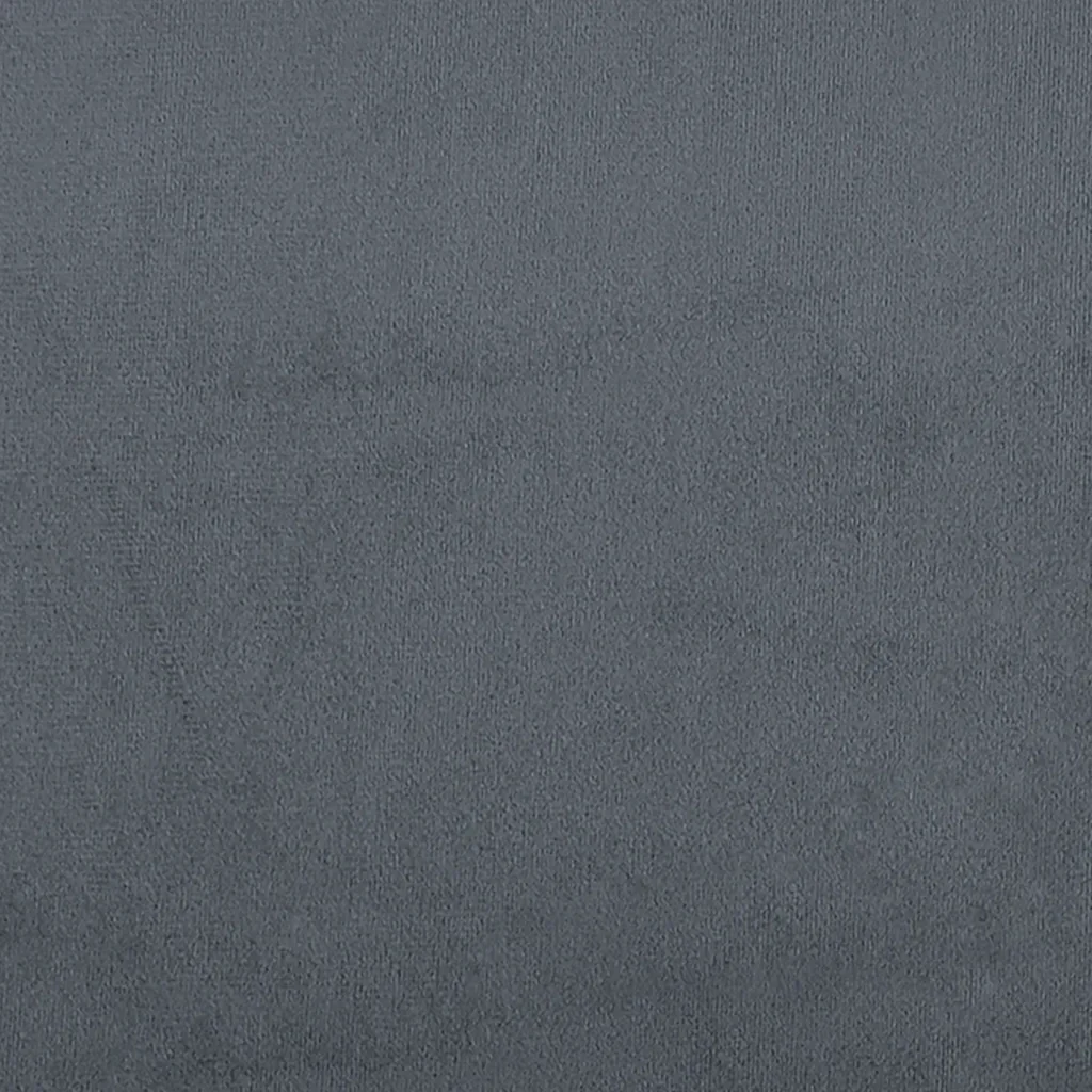 Letto matrimoniale | Letto per adulti | Giroletto senza Materasso Grigio Scuro 180x200 cm Velluto - Image 9