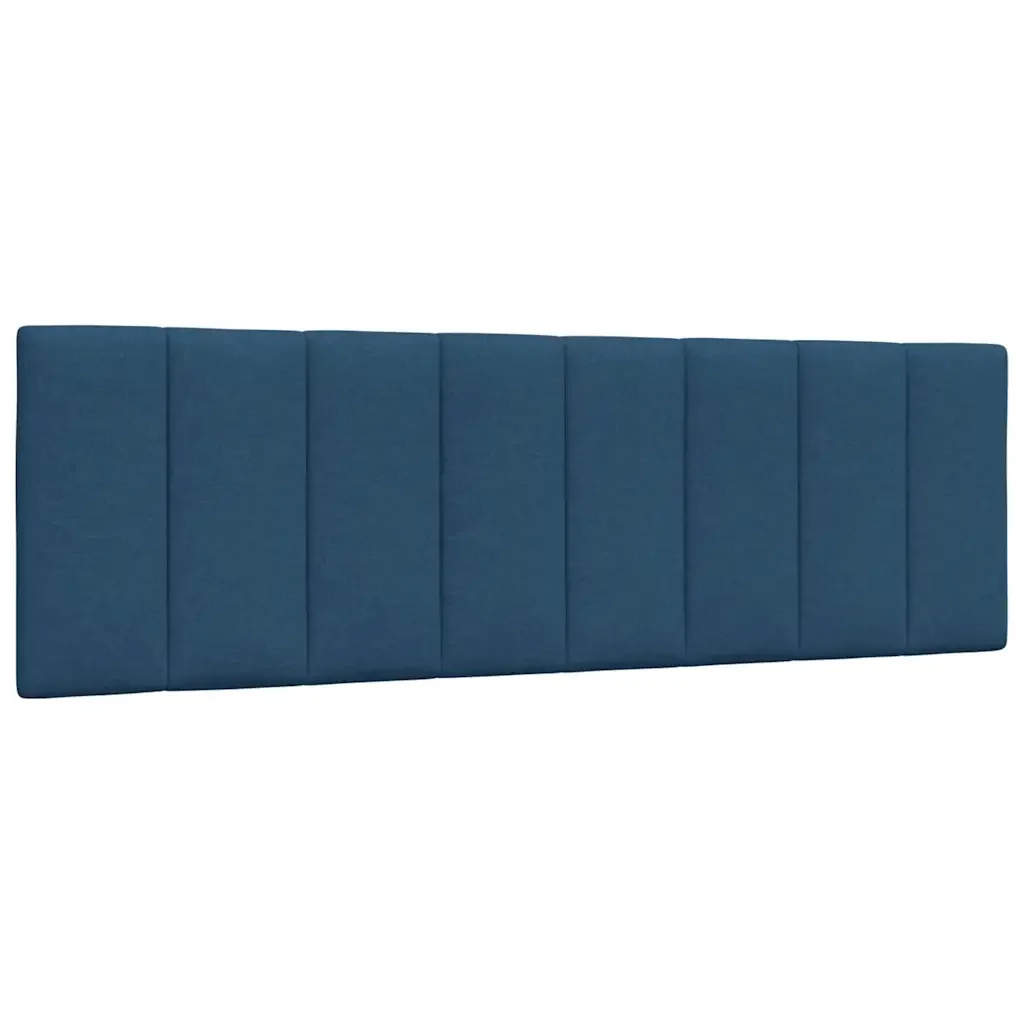 Letto matrimoniale | Letto per adulti | Giroletto senza Materasso Hanko Blu 160x200 cm in Tessuto - Image 8