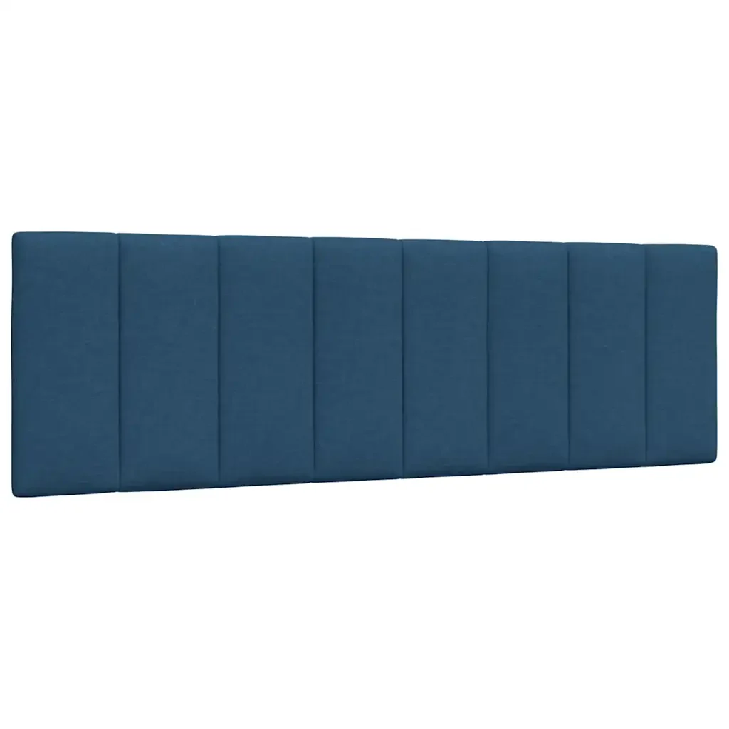 Letto matrimoniale | Letto per adulti | Giroletto senza Materasso Hanko Blu 160x200 cm in Tessuto - Image 6