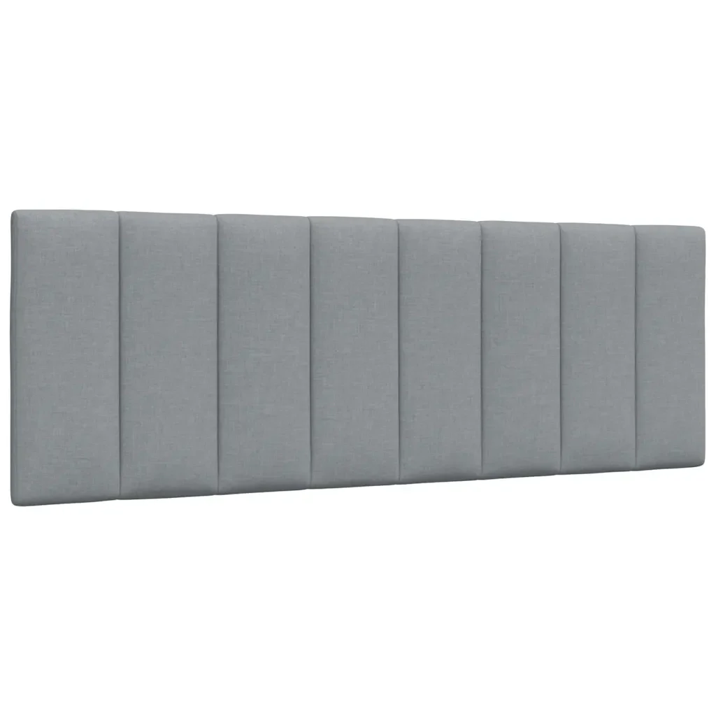 Letto matrimoniale | Letto per adulti | Giroletto senza Materasso Hanko Grigio Chiaro 140x200 cm Tessuto - Image 6