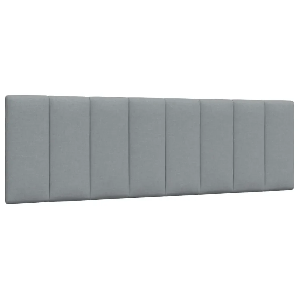 Letto matrimoniale | Letto per adulti | Giroletto senza Materasso Hanko Grigio Chiaro 160x200 cm Tessuto - Image 8