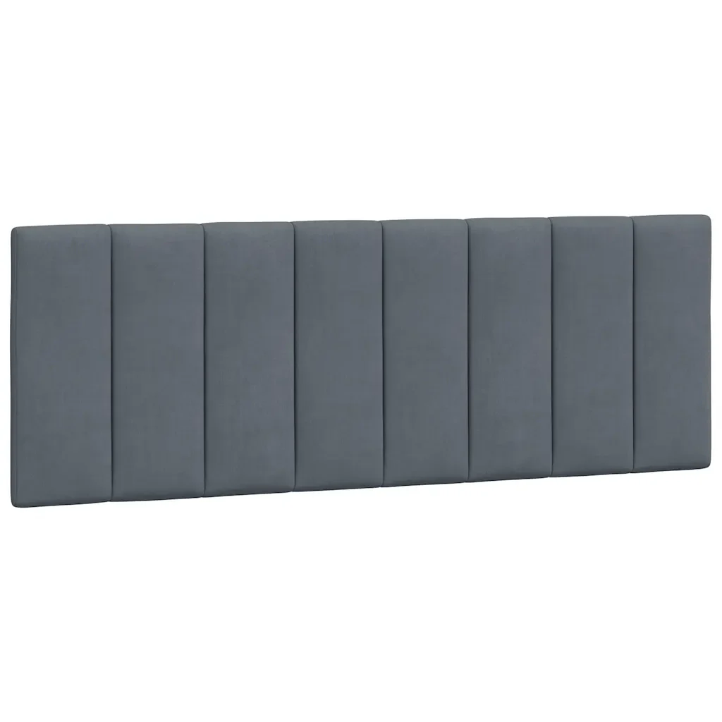 Letto matrimoniale | Letto per adulti | Giroletto senza Materasso Hanko Grigio Scuro 120x200 cm Velluto - Image 8