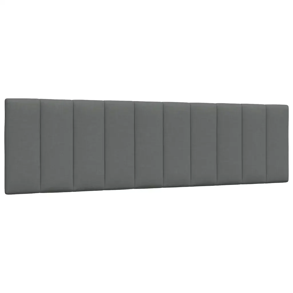 Letto matrimoniale | Letto per adulti | Giroletto senza Materasso Hanko Grigio Scuro 180x200 cm Tessuto - Image 8