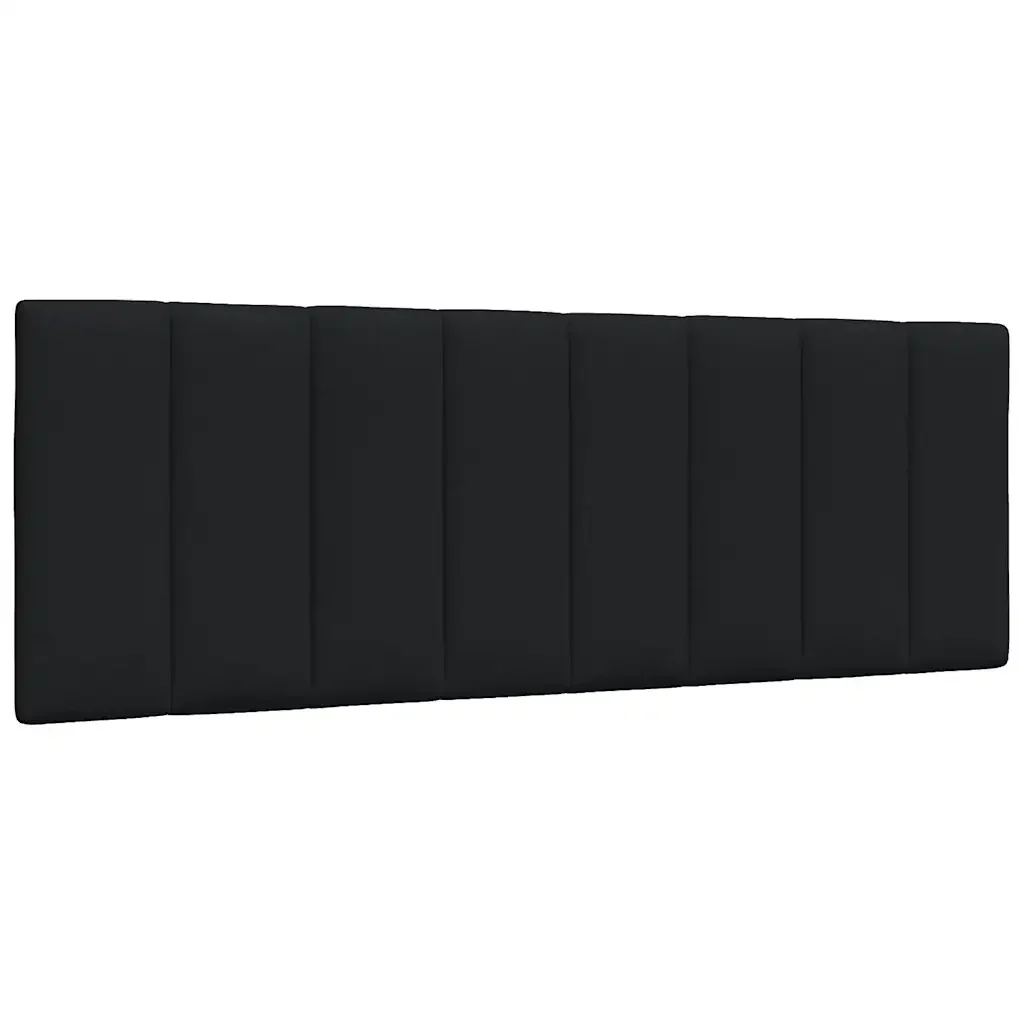 Letto matrimoniale | Letto per adulti | Giroletto senza Materasso Hanko Nero 140x190 cm in Tessuto - Image 6