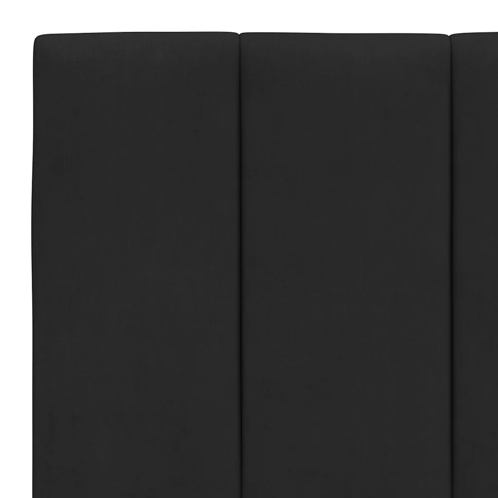 Letto matrimoniale | Letto per adulti | Giroletto senza Materasso Hanko Nero 160x200 cm in Velluto - Image 10
