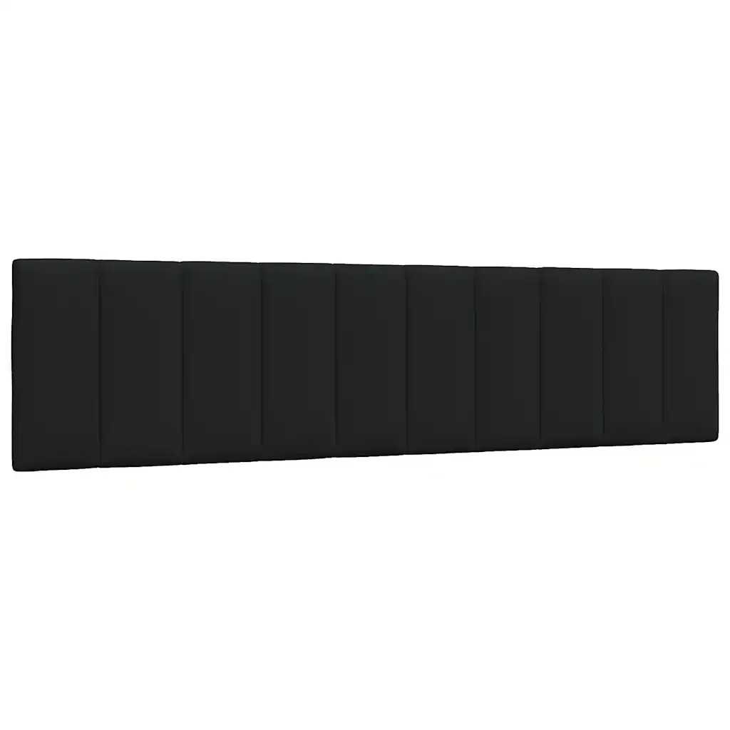 Letto matrimoniale | Letto per adulti | Giroletto senza Materasso Hanko Nero 200x200 cm in Tessuto - Image 8