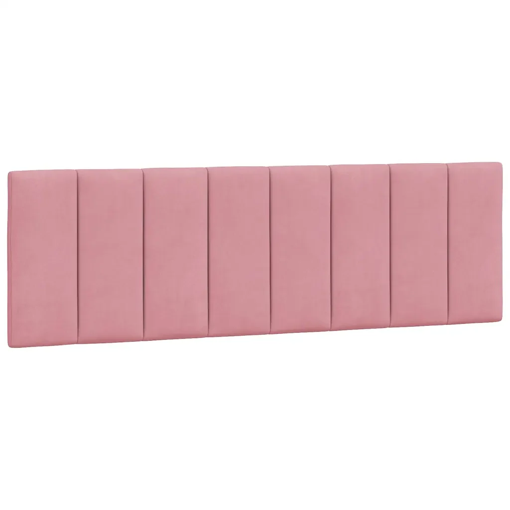 Letto matrimoniale | Letto per adulti | Giroletto senza Materasso Hanko Rosa 160x200 cm in Velluto - Image 8