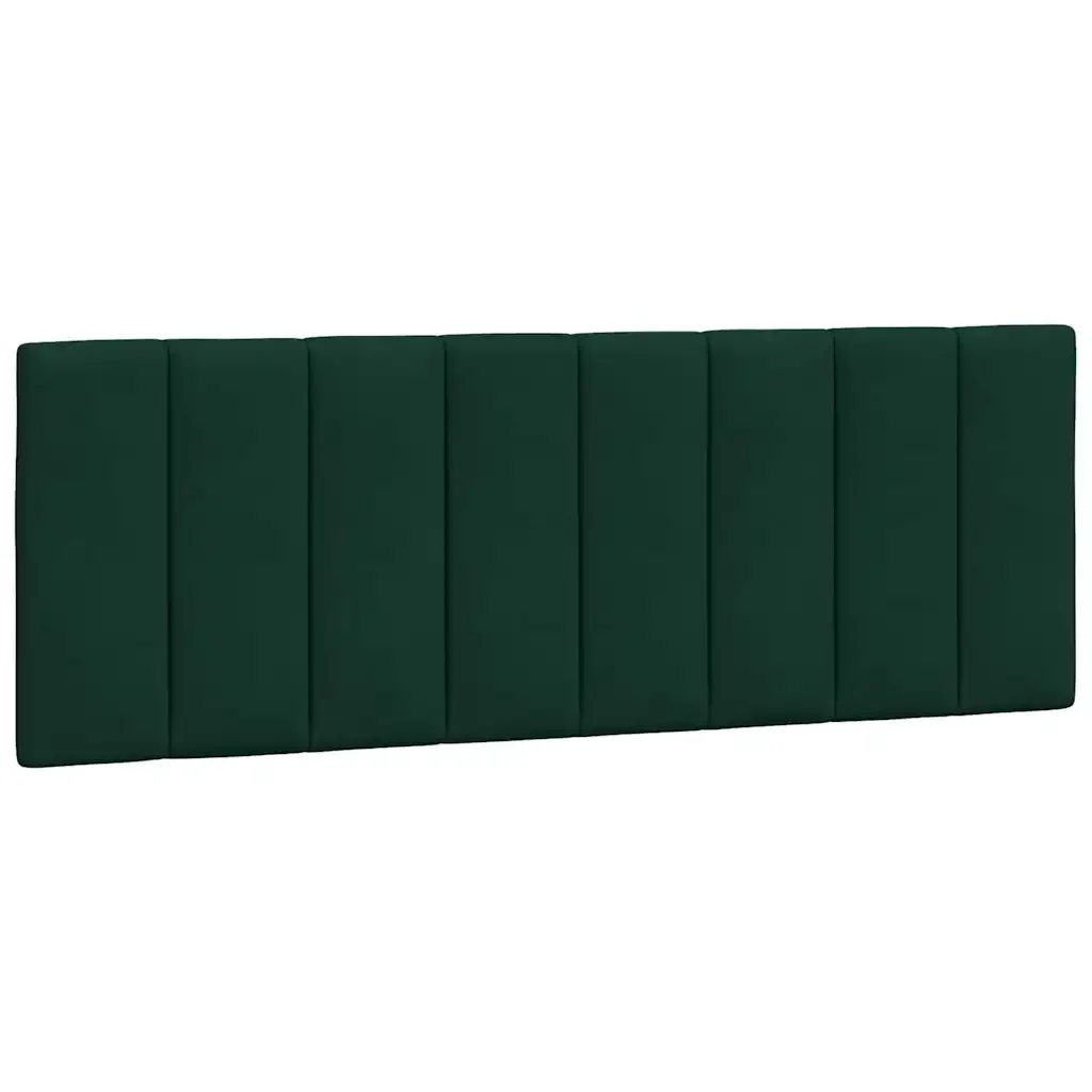 Letto matrimoniale | Letto per adulti | Giroletto senza Materasso Hanko Verde Scuro 120x200 cm in Velluto - Image 8