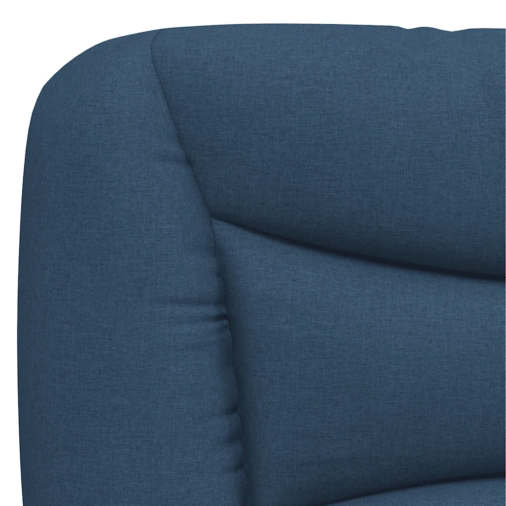 Letto matrimoniale | Letto per adulti | Giroletto senza Materasso Hvar Blu 140x200 cm in Tessuto - Image 10