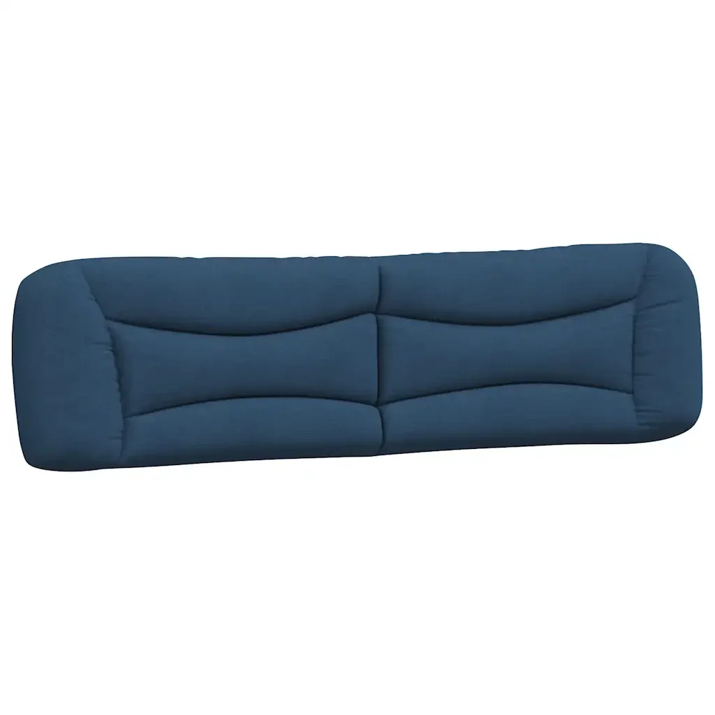 Letto matrimoniale | Letto per adulti | Giroletto senza Materasso Hvar Blu 200x200 cm in Tessuto - Image 8