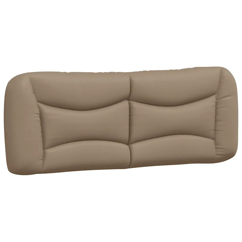 Letto matrimoniale | Letto per adulti | Giroletto senza Materasso Hvar Cappuccino 120x200 cm in Similpelle - Image 8