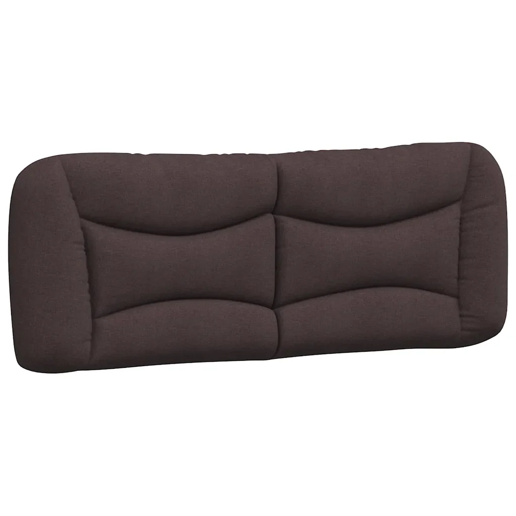 Letto matrimoniale | Letto per adulti | Giroletto senza Materasso Hvar Marrone Scuro 140x190 cm Tessuto - Image 8