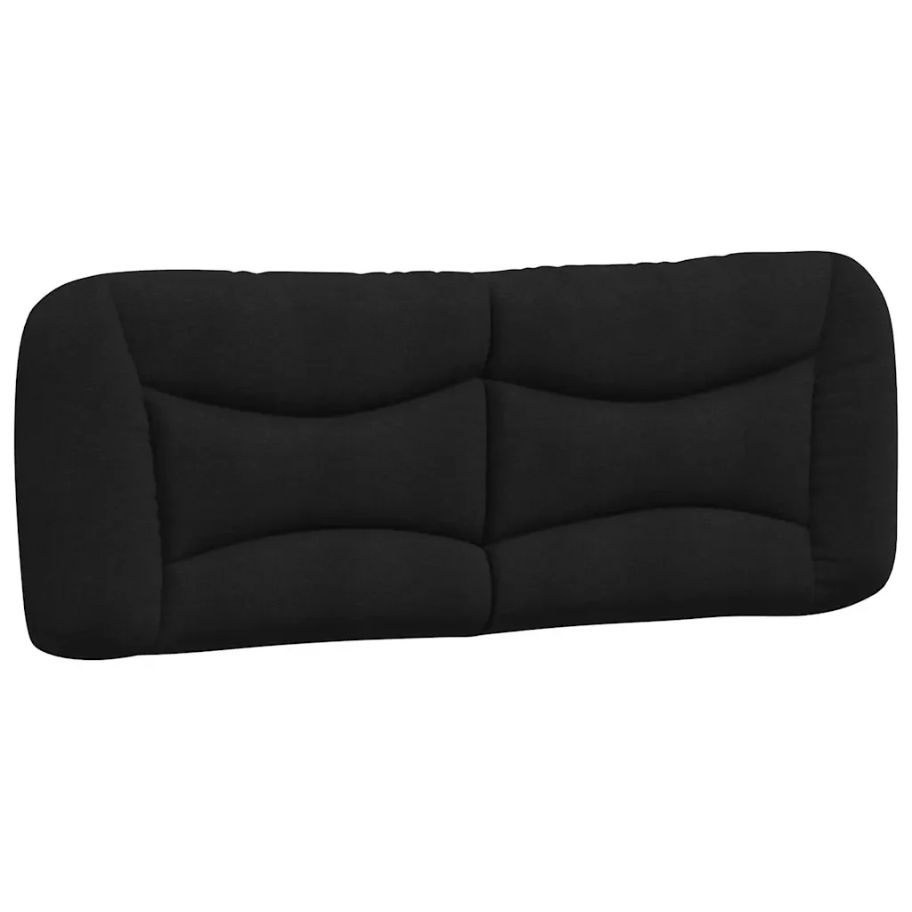 Letto matrimoniale | Letto per adulti | Giroletto senza Materasso Hvar Nero 140x200 cm in Tessuto - Image 8