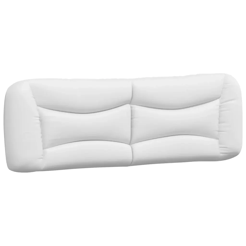 Letto matrimoniale | Letto per adulti | Giroletto senza Materasso Hvar Nero e Bianco 160x200 cm in Similpelle - Image 8