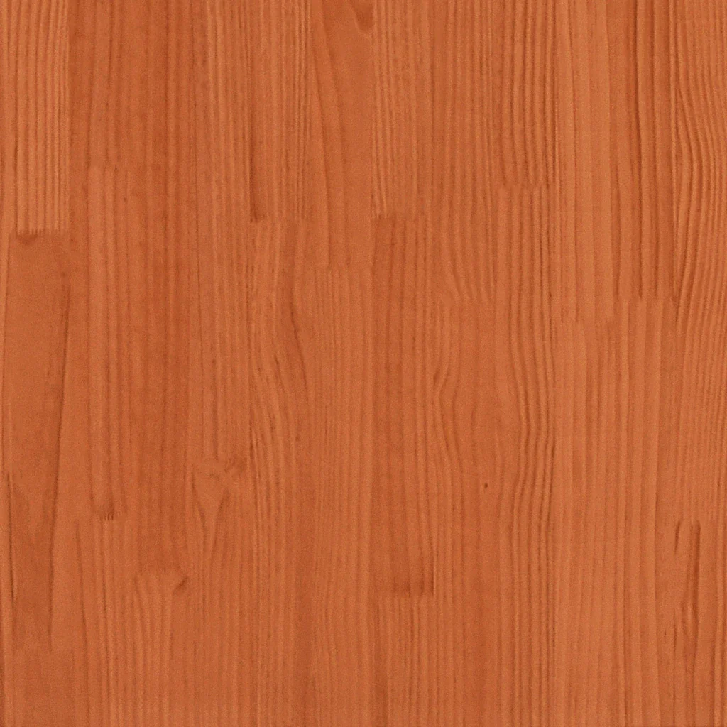 Letto matrimoniale | Letto per adulti | Giroletto senza Materasso Marrone Cera 150x200 cm Legno di Pino - Image 10