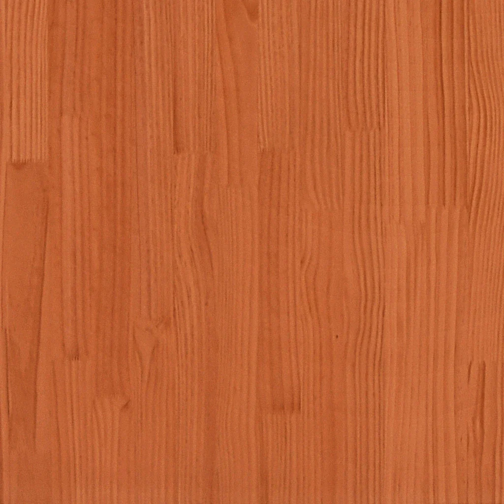 Letto matrimoniale | Letto per adulti | Giroletto senza Materasso Marrone Cera 160x200 cm Legno di Pino - Image 10