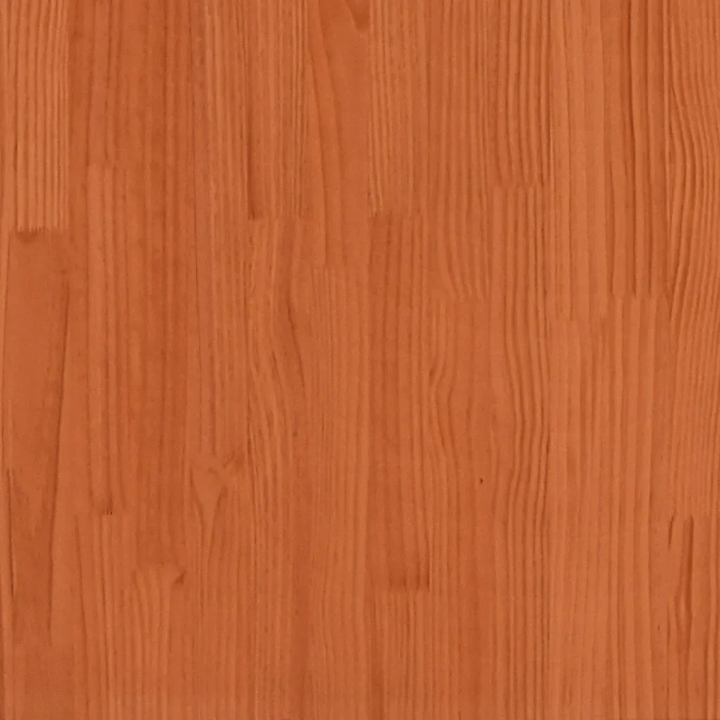 Letto matrimoniale | Letto per adulti | Giroletto senza Materasso Marrone Cera 180x200 cm Legno di Pino - Image 8