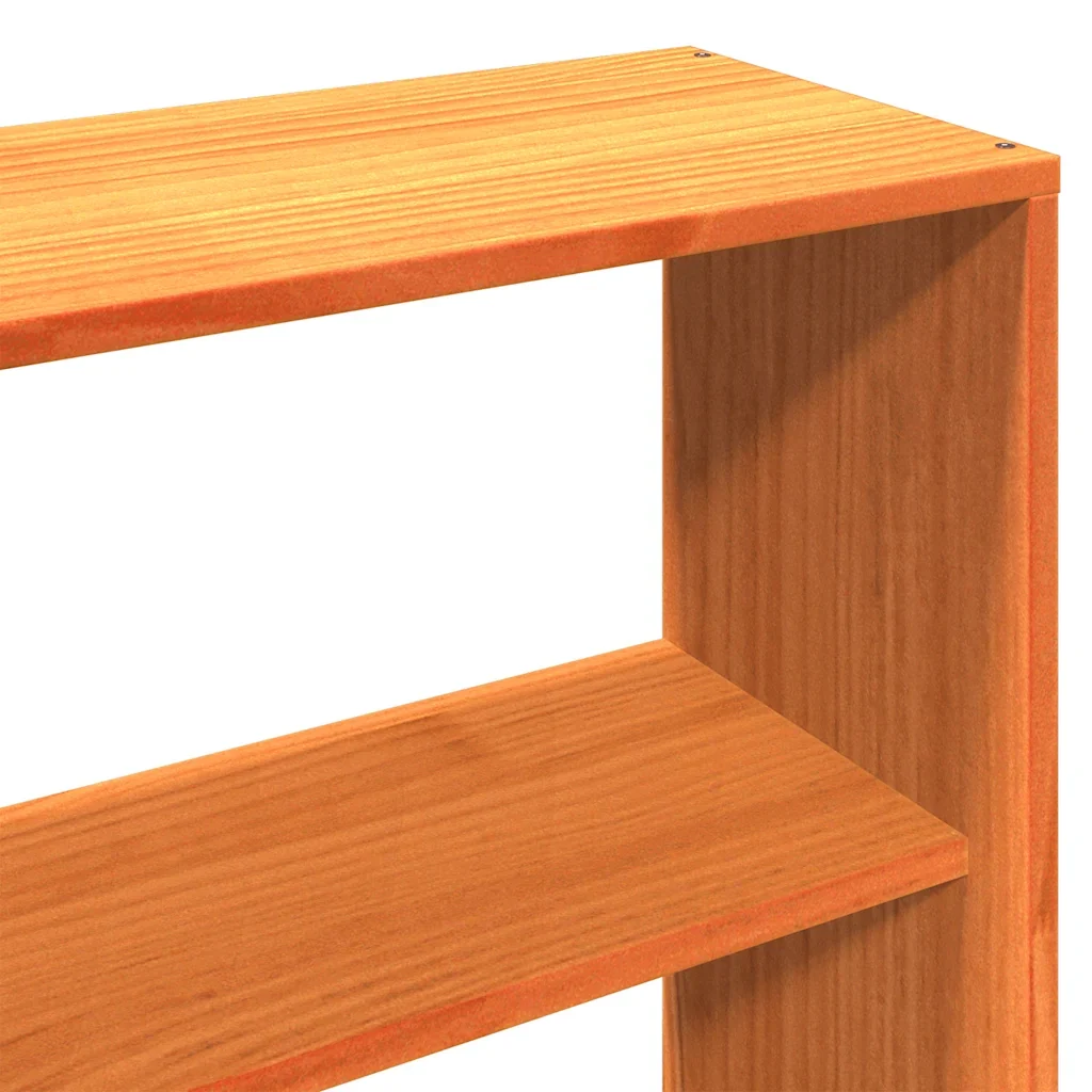 Letto matrimoniale | Letto per adulti | Giroletto senza Materasso Marrone Cera 180x200 cm Legno di Pino - Image 10