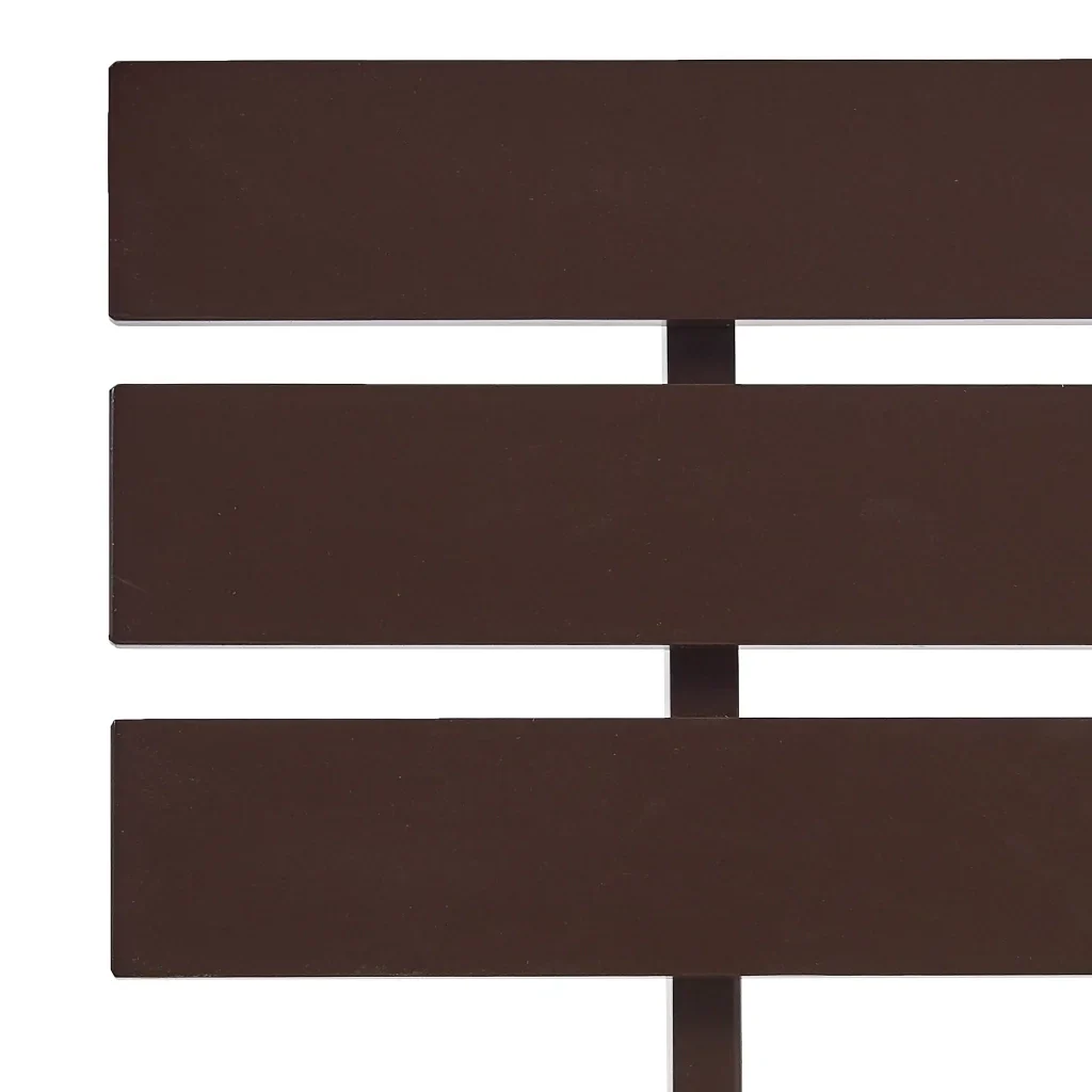 Letto matrimoniale | Letto per adulti | Giroletto senza Materasso Marrone Scuro 120x200 cm Legno Pino - Image 5