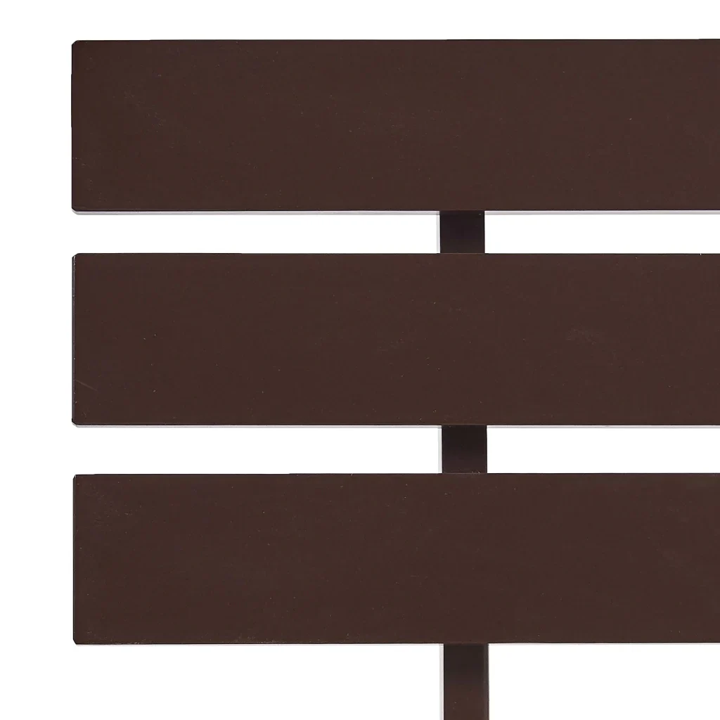Letto matrimoniale | Letto per adulti | Giroletto senza Materasso Marrone Scuro 180x200 cm in Pino - Image 5