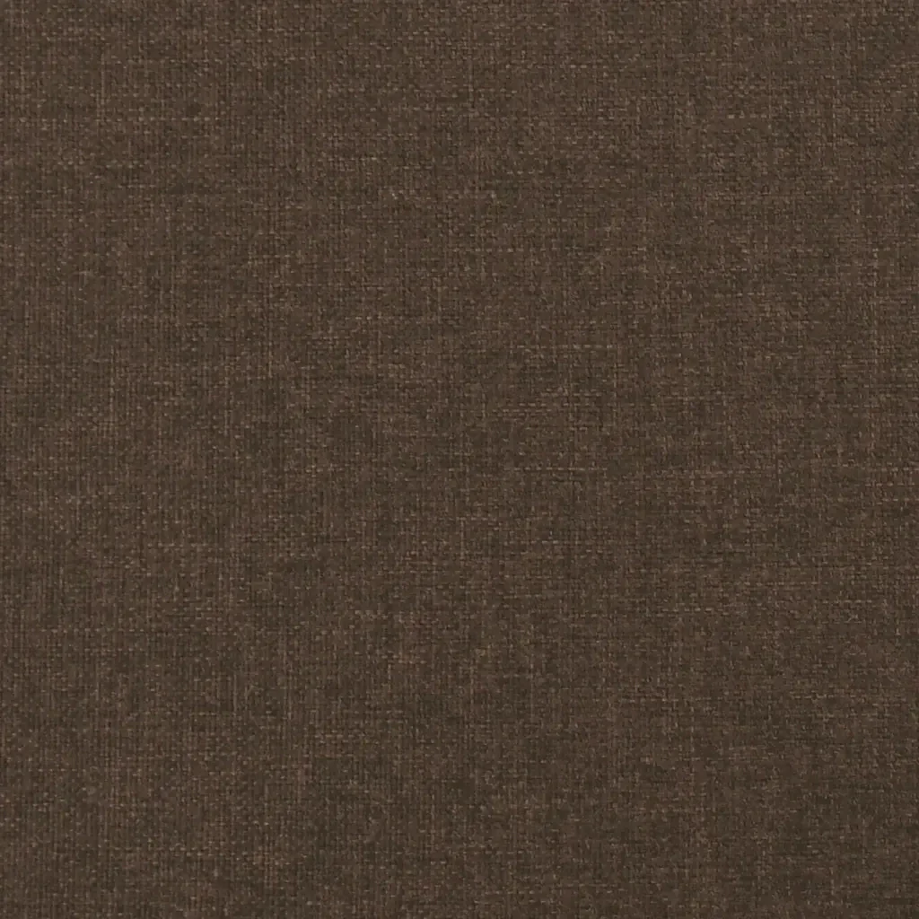 Letto matrimoniale | Letto per adulti | Giroletto senza Materasso Marrone Scuro 180x200 cm Tessuto - Image 8