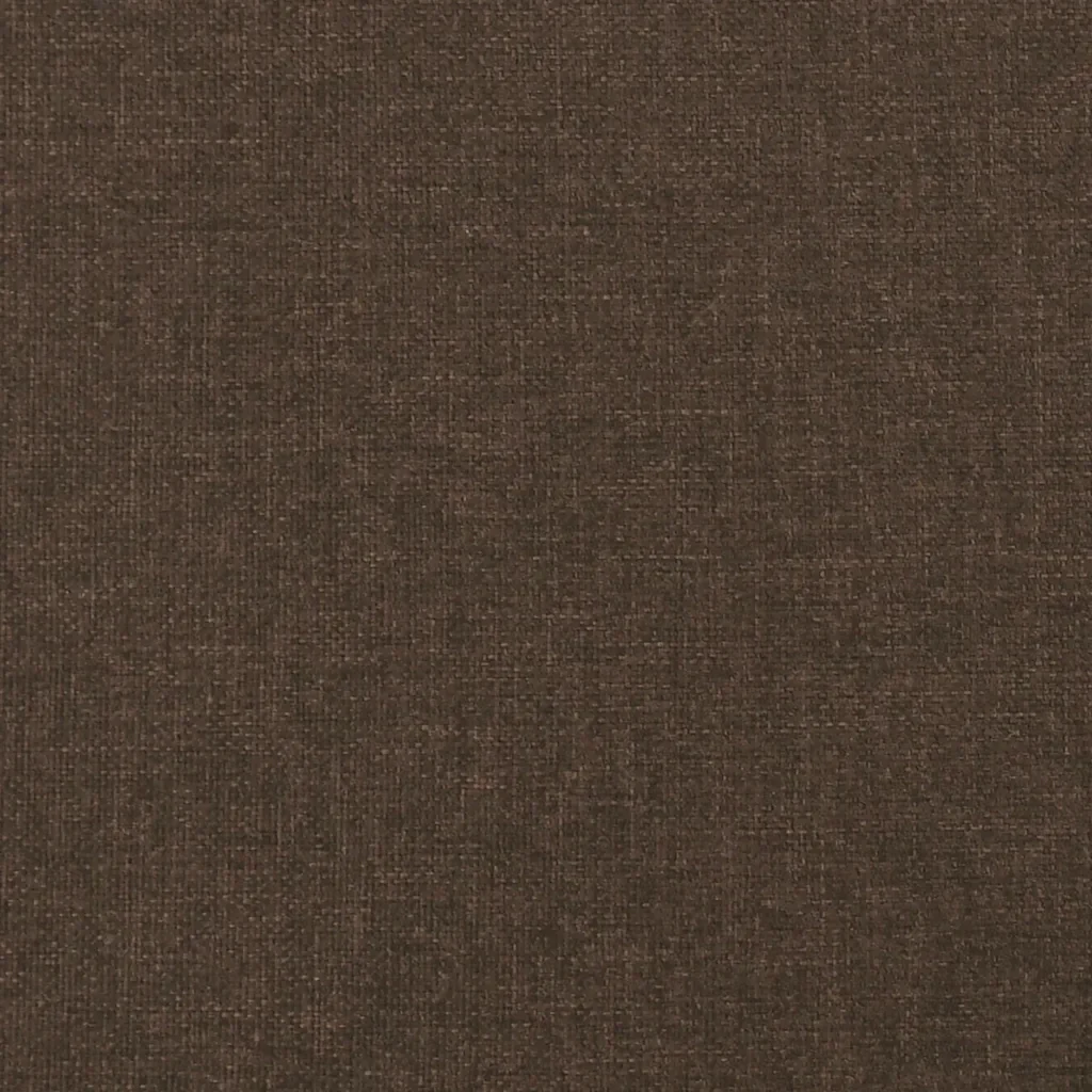 Letto matrimoniale | Letto per adulti | Giroletto senza Materasso Marrone Scuro 80x200 cm in Tessuto - Image 8