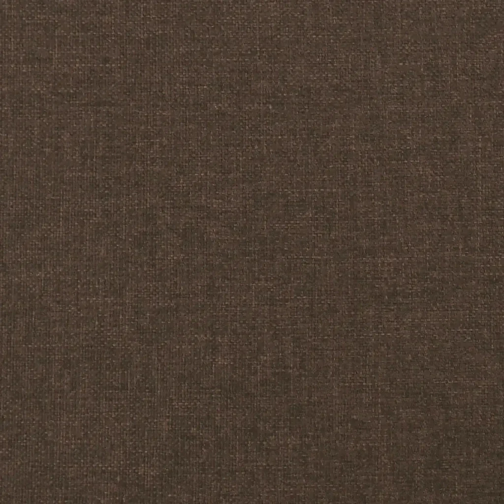 Letto matrimoniale | Letto per adulti | Giroletto senza Materasso Marrone Scuro 80x200 cm in Tessuto - Image 8
