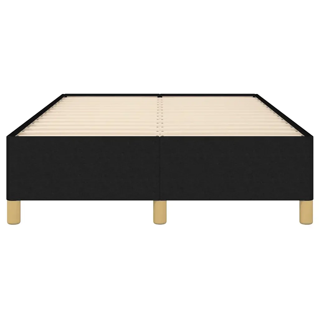 Letto matrimoniale | Letto per adulti | Giroletto senza Materasso Nero 120x190 cm in Tessuto - Image 5