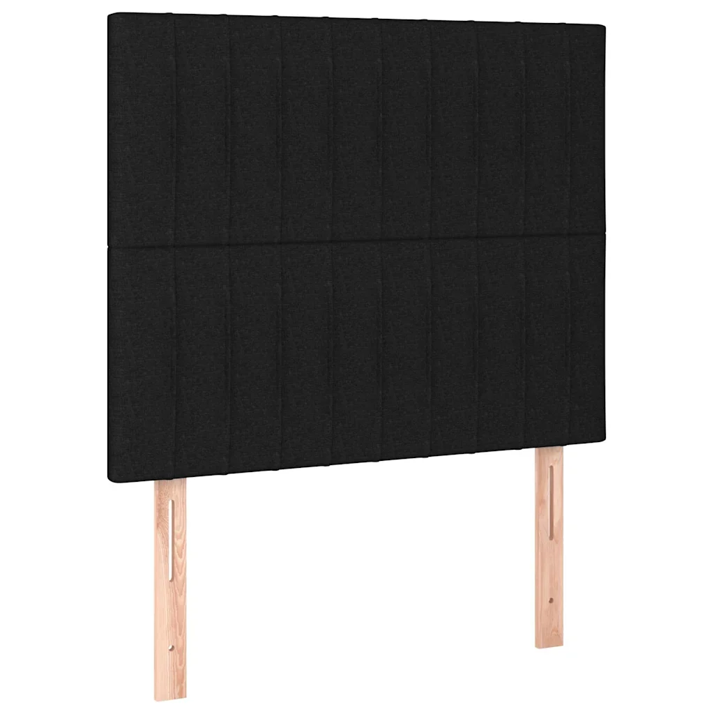Letto matrimoniale | Letto per adulti | Giroletto senza Materasso Nero 120x200 cm Tessuto - Image 8
