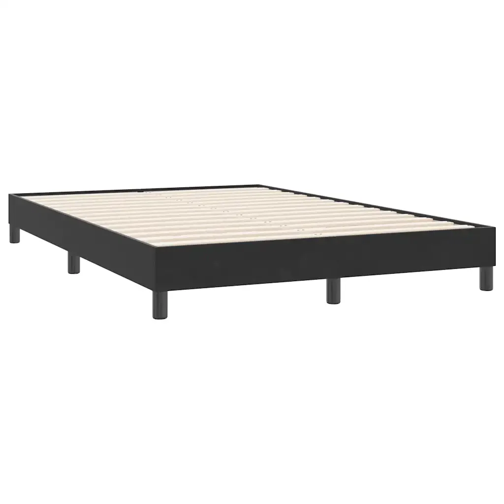 Letto matrimoniale | Letto per adulti | Giroletto senza Materasso Nero 160x220 cm in Velluto - Image 7