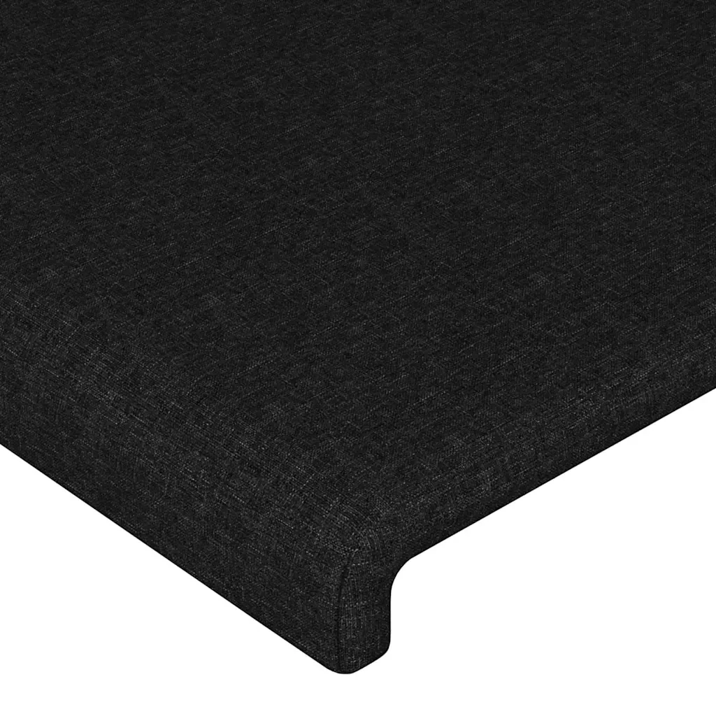 Letto matrimoniale | Letto per adulti | Giroletto senza Materasso Nero 180x200 cm in Tessuto - Image 10
