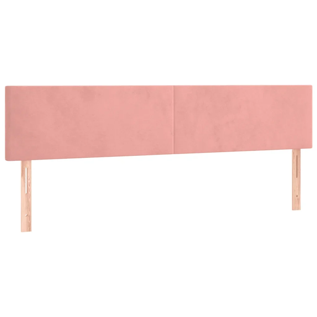Letto matrimoniale | Letto per adulti | Giroletto senza Materasso Rosa 120x190 cm Velluto - Image 8