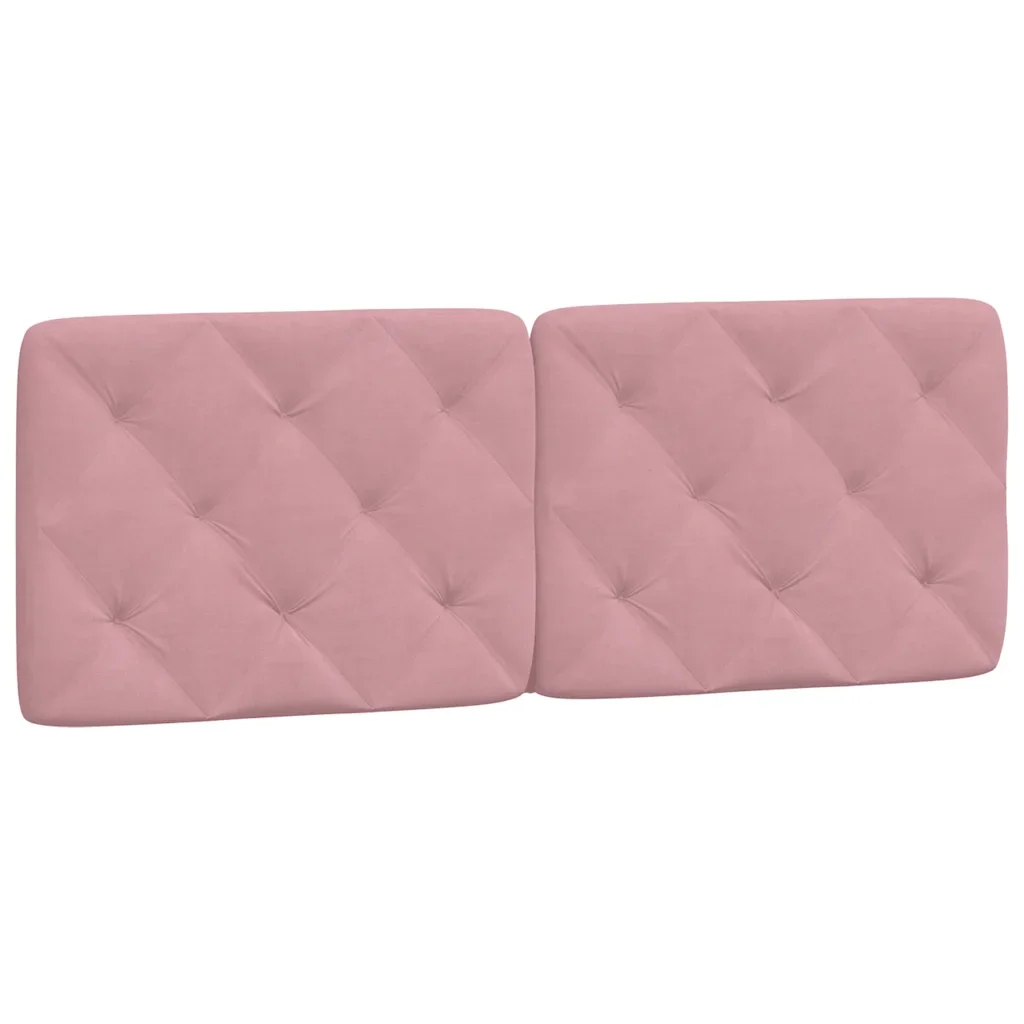 Letto matrimoniale | Letto per adulti | Giroletto senza Materasso Rosa 120x200 cm in Velluto - Image 8