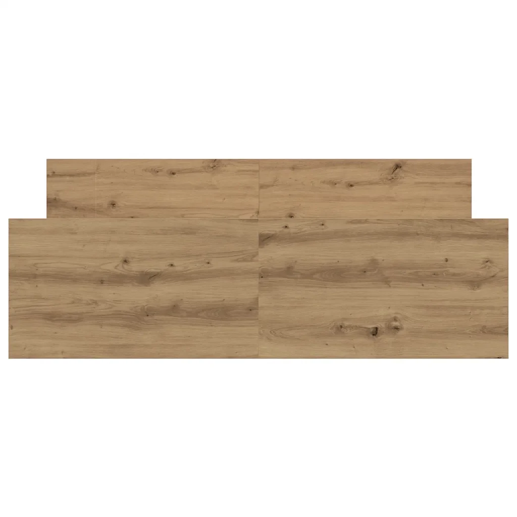 Letto matrimoniale | Letto per adulti | Giroletto senza Materasso Rovere Artigianale 135x190cm - Image 5