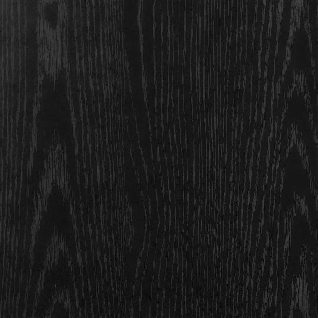 Letto matrimoniale | Letto per adulti | Giroletto senza Materasso Rovere Nero 120x190 cm Truciolato - Image 10
