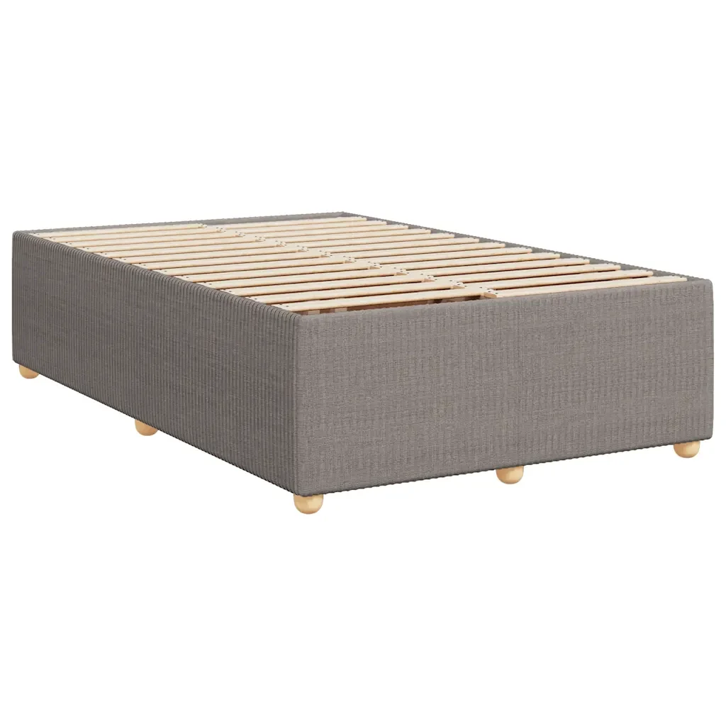 Letto matrimoniale | Letto per adulti | Giroletto senza Materasso Tortora 120x200 cm Tessuto - Image 4