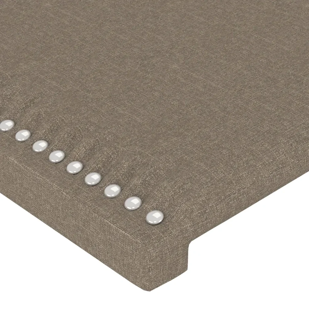 Letto matrimoniale | Letto per adulti | Giroletto senza Materasso Tortora 120x200 cm Tessuto - Image 10