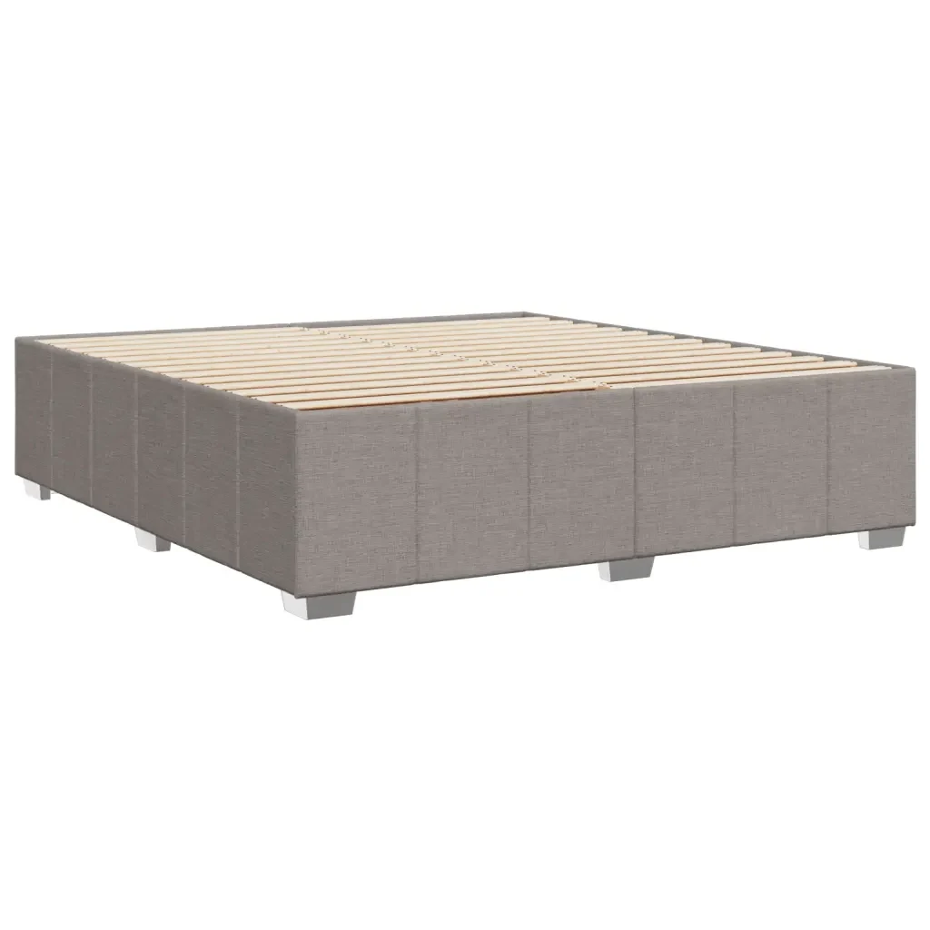 Letto matrimoniale | Letto per adulti | Giroletto senza Materasso Tortora 180x200 cm in Tessuto - Image 6