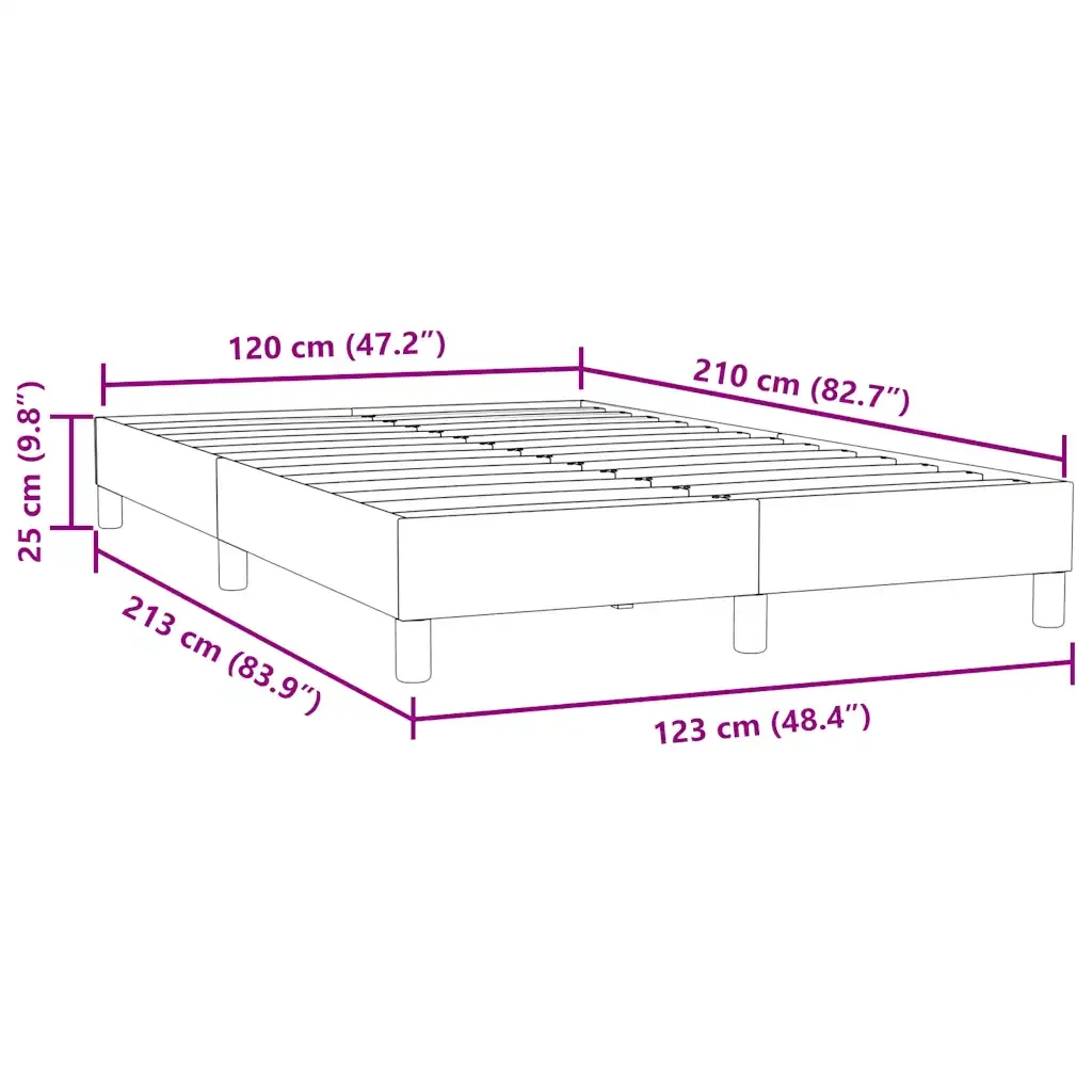 Letto matrimoniale | Letto per adulti | Giroletto senza Materasso Verde Scuro 120x210 cm in Velluto - Image 10
